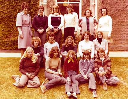 First female boarders, 1976.